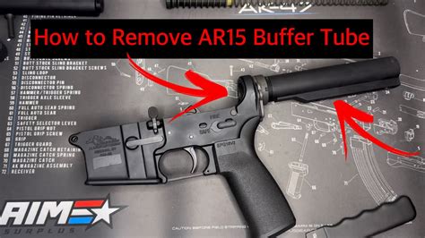 How To Remove An AR15 Buffer Tube ARO News