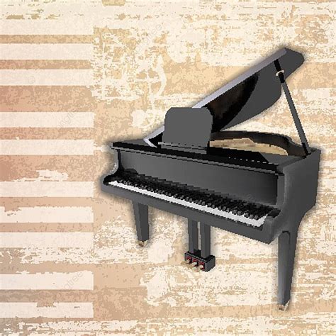 Abstract Grunge Background With Grand Piano Abstract Ideas Grand Piano