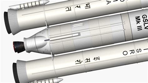 Gslv mk iii 3D model - TurboSquid 1170143