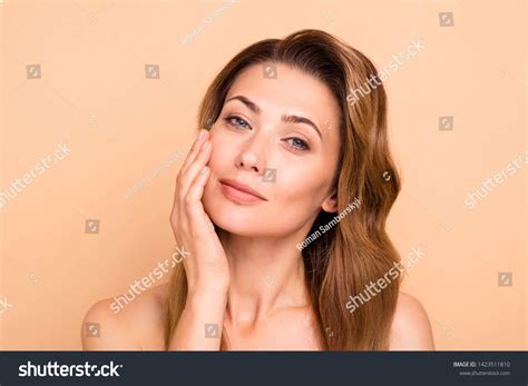 Close Photo Beautiful Amazing Mature She Stock Photo Shutterstock