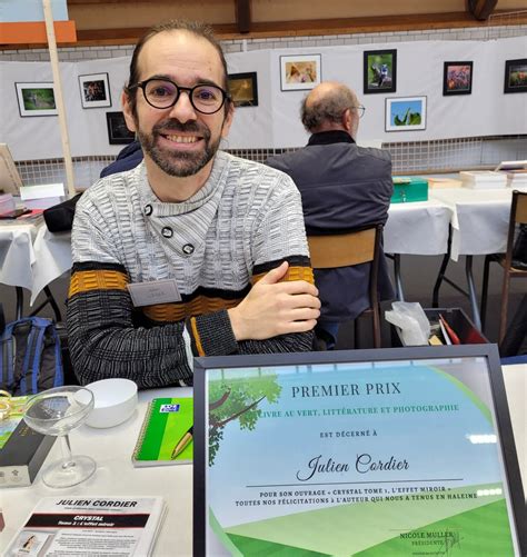 Courcelles Chaussy Le Livre au vert Julien Cordier décroche le 1er