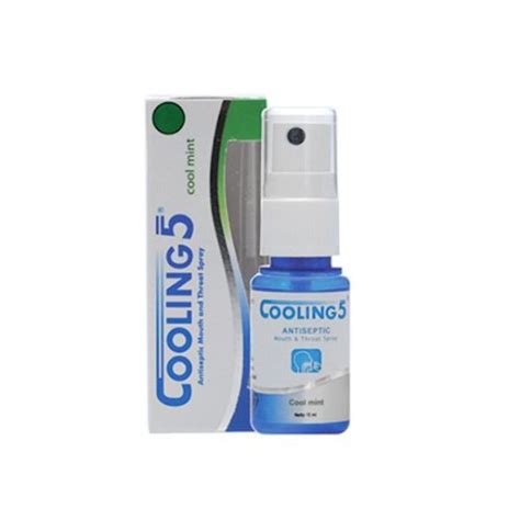 Cooling 5 Antiseptic Spray Cool Mint 15 Ml Manfaat Kandungan Dosis