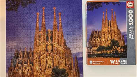 Puzzle Sagrada Familia Pieces Youtube