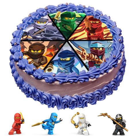 Op Atek Na Tort Lego Ninjago Cm Obwody Allegro Pl