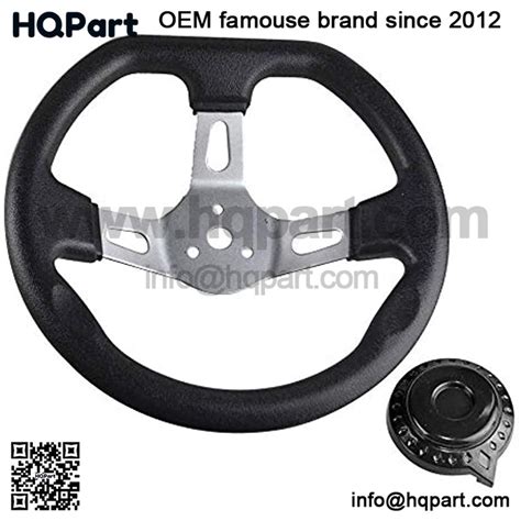 Off Road Kart Steering Wheel Mm Spokes Vehicle Pu Foam Steering