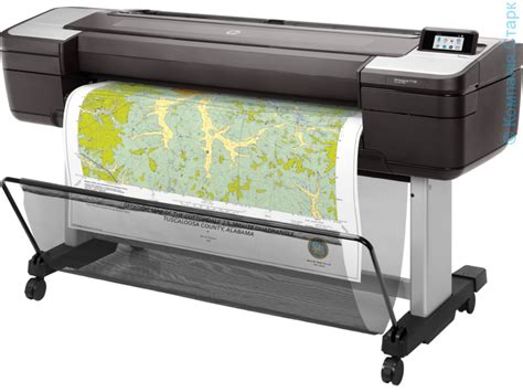 Широкоформатный принтер HP DesignJet T1700, 44" ( W6B55A ) для печати ...