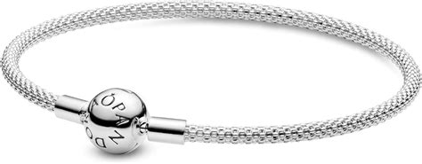 Pandora Rigid Bracelet Femme Silver Moments Maya Amazon Fr