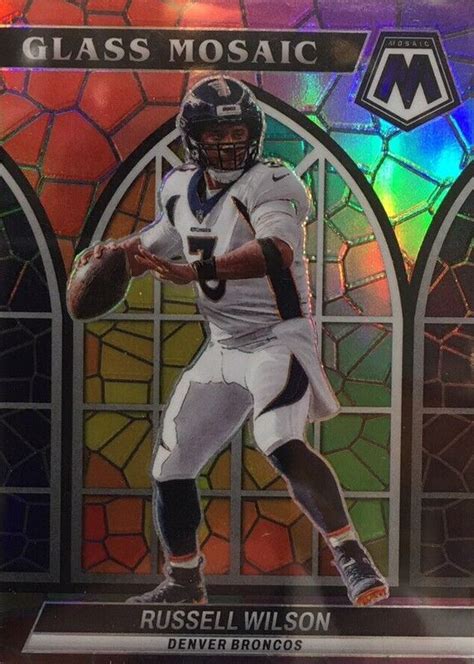 Russell Wilson Mosaic Gm Glass Mosaic Ssp Price Guide