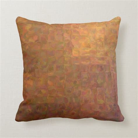 copper throw pillow | Zazzle.com