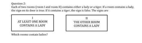 [solved] Use Rules Of Inference Question 2 Each Of Two Rooms [room I And Course Hero