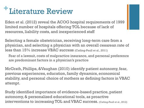 PPT Vaginal Birth Post Cesarean Delivery Patient Education