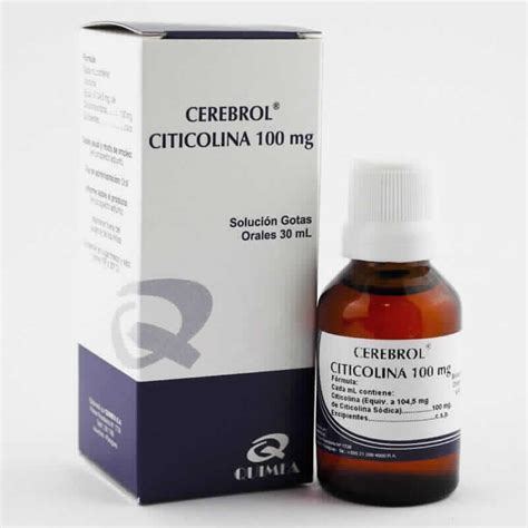 Punto Farma Cerebrol Citicolina 100mg Gotas Orales 30mL