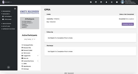 GPRA Module RecoveryLink Knowledge Base