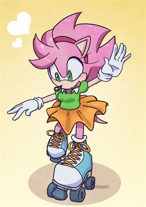 Skatey Amy by atomiccadet on DeviantArt