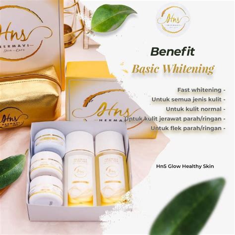 Jual PAKET BASIC WHITENING Paket Hermavi Skincare Shopee Indonesia