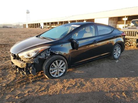 2016 Hyundai Elantra Se For Sale Az Phoenix Mon Feb 05 2024 Used And Repairable Salvage