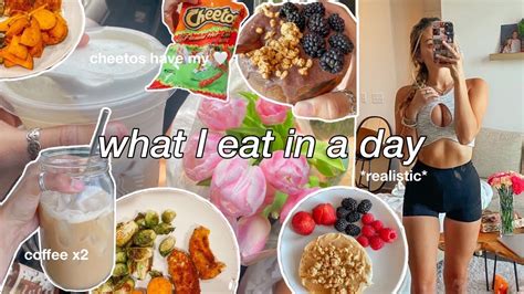 What I Eat In A Day Realistic And Healthy Ish Easy Meals How I