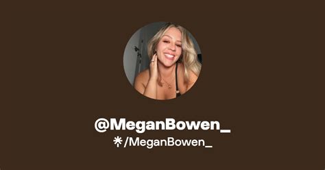 MeganBowen Instagram TikTok Linktree