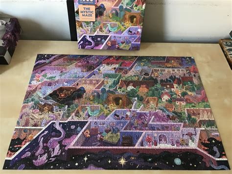 Entry The Mystic Maze Boya Sun Magic Puzzle Company 1000 Pieces