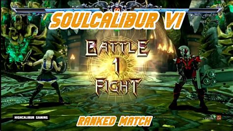 Soulcalibur Vi Sophitia Vs Siegfried X Twizm X Ranked Match Youtube