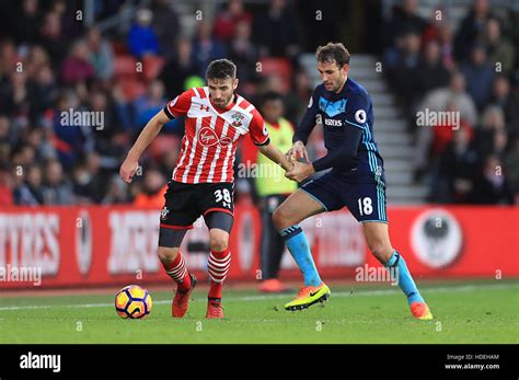 Southampton S Sam McQueen Left And Middlesbrough S Cristhian Stuani