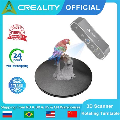 Creality 3D Scanner Turntable 8 Inches Rotating Turntable Display Stand