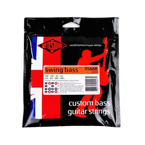 Rotosound Rs668 Swing Bass 66 8 String Standard 20 105 8弦ベース用 エレキベース弦（新品 送料無料）【楽器検索デジマート】