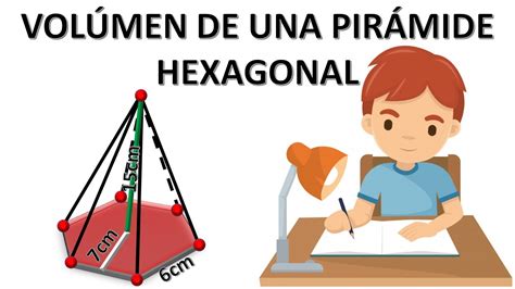 Como Sacar El Volumen De Una Piramide Hexagonal Matem Ticas Aprender