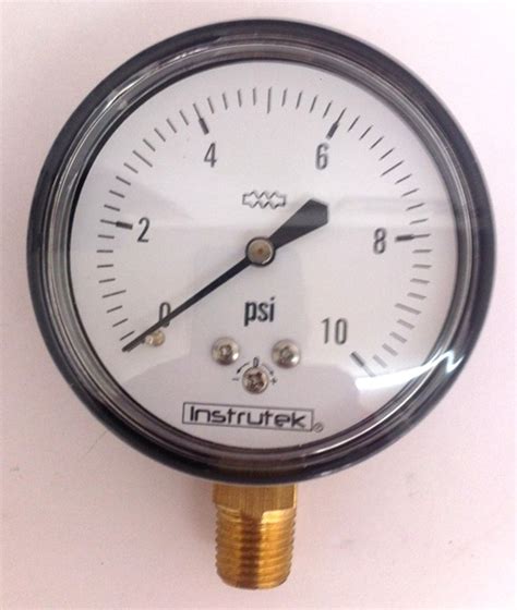 Manómetro Para Gas L p Y Nat De 0 A 10 Psi Instrutek