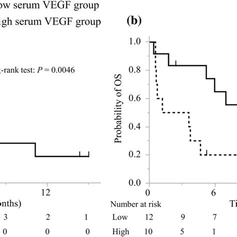 Kaplanmeier Curves Of A Pfs And B Os Of Ecog Ps Patients Pfs