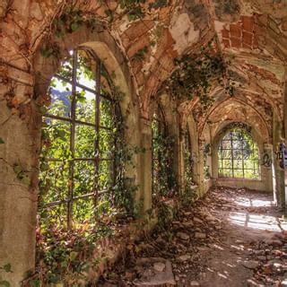 An Overgrown Hallway Somewhere In Europe By Infinity Photographs