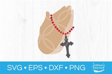 Praying Hands Svg Rosary Svg Catholic Svg Christian Svg 913152 Cut