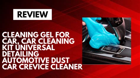 Watch Watch Before Buying Pulidiki Cleaning Gel For Car Demo On