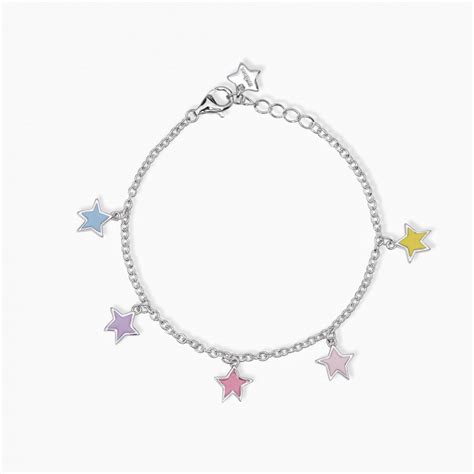 Mabina Junior BRACCIALE MABINA JUNIOR ARGENTO STELLA STELLINA 533683