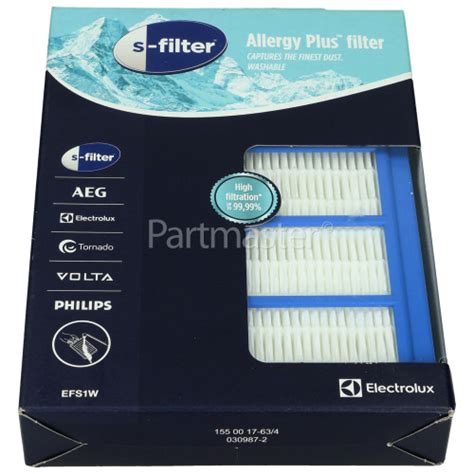 Electrolux Efs W Washable Allergy Plus S Filter Partmaster Co Uk