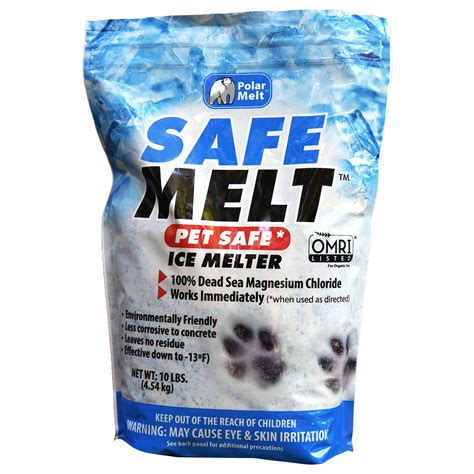 Harris Safe Melt Pet Friendly Ice Melter Fast Acting Magnesium