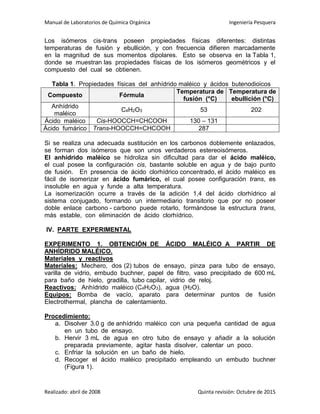 Manual de prácticas de laboratorio de química orgánica PDF