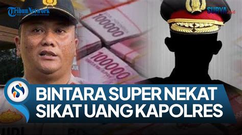 AJUDAN NEKAT CURI UANG KAPOLRES DI RUMAH DINAS TOTAL BARANG BUKTI