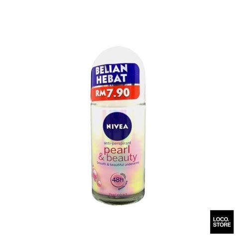 Nivea Pearl Beauty Deodorant Roll On MP 50ml Lazada