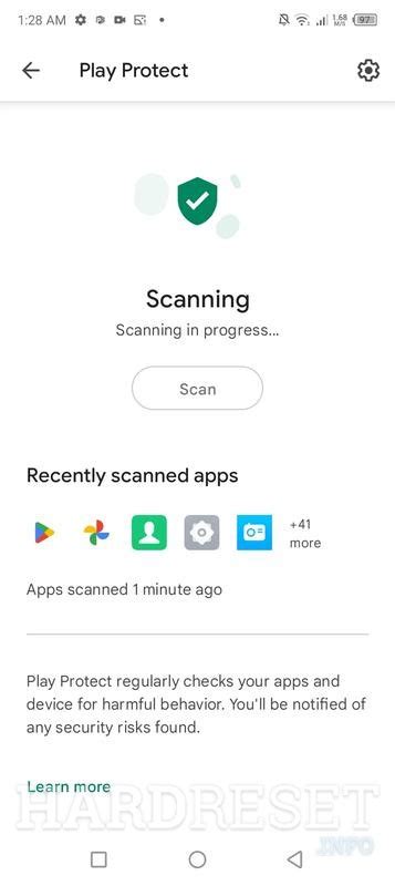 Cómo escanear virus INFINIX Hot I HardReset info