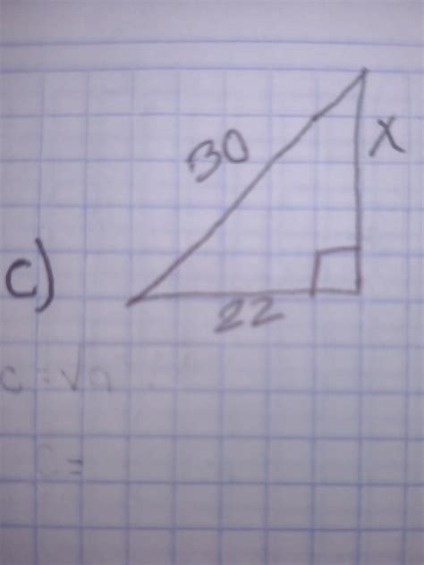 Matemáticas Tema Teorema De PitÁgoras Brainly Lat