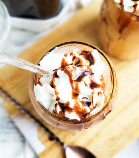 Chocolate Hazelnut Iced Coffee Beautiful Eats And Things