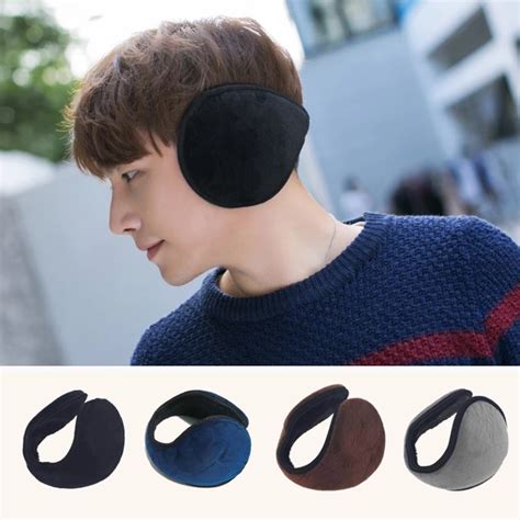 Winter Unisex Men And Women Fleece Warmer Earmuff Warm Plush Cloth Ear