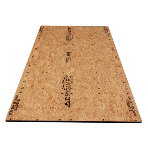 Dryguard 23 32 In X 4 Ft X 8 Ft Tongue And Groove Osb Subfloor In The Osb Department At