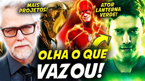 Novo Ator Lanterna Verde Vazou Os Prox Mos Cap Tulos Do Dcu De James