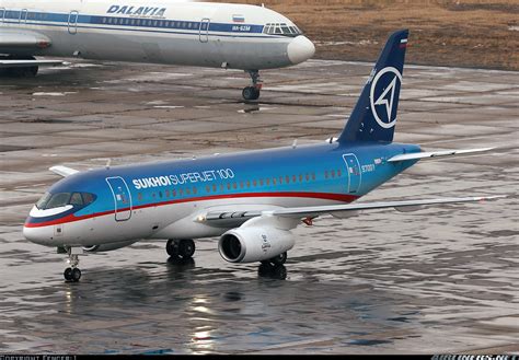 Sukhoi Ssj 100 95b Superjet 100 Rrj 95b Sukhoi Aviation Photo 1415119