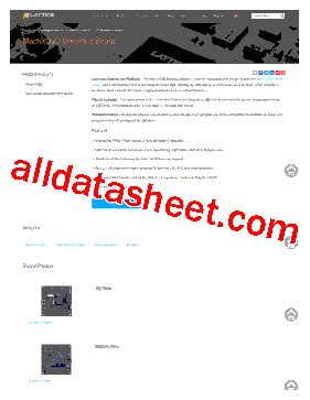 LCMXO3D 9400HC 5BG256C Datasheet PDF Lattice Semiconductor