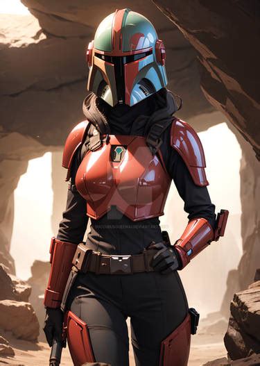 Leja Lute Female Mandalorian Commission By Thegraffitisoul On Deviantart