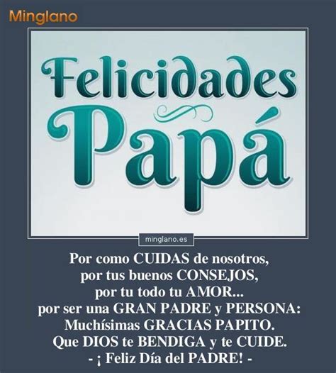 Felicitaciones Bonitas Para El DÍa Del Padre