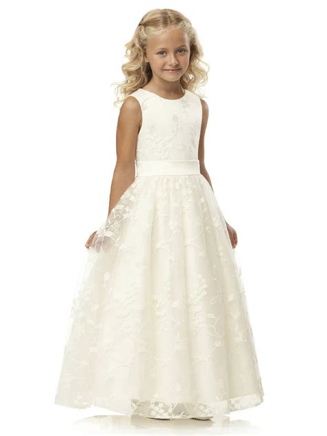 2017 A Line Fashion Lace First Communion Dress Vintage Scoop Neckline